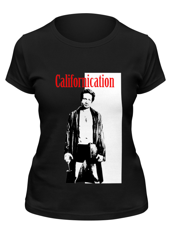 

Футболка женская Printio Californication черная L, Черный, Californication