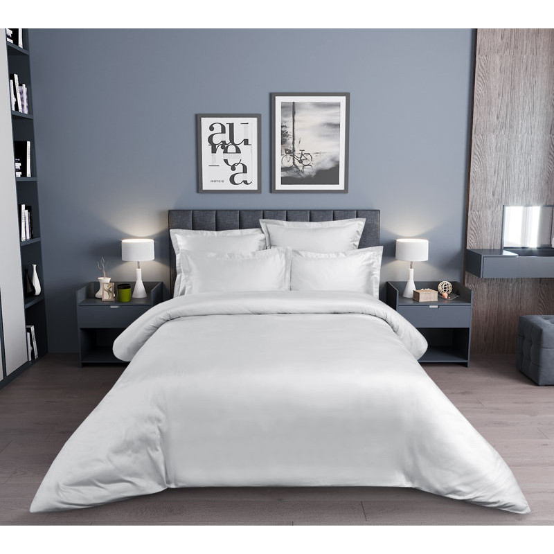 фото Комплект постельного белья из сатина евро текс-дизайн жемчуг
