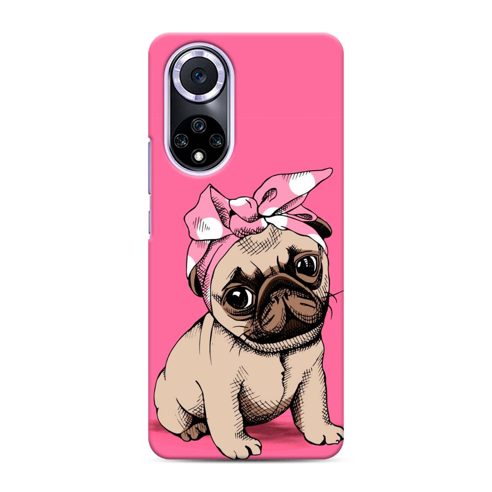 фото Чехол awog "dog pin-up" для huawei nova 9