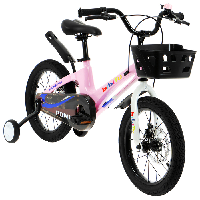 

Велосипед 16" BIBITU PONY, розовый