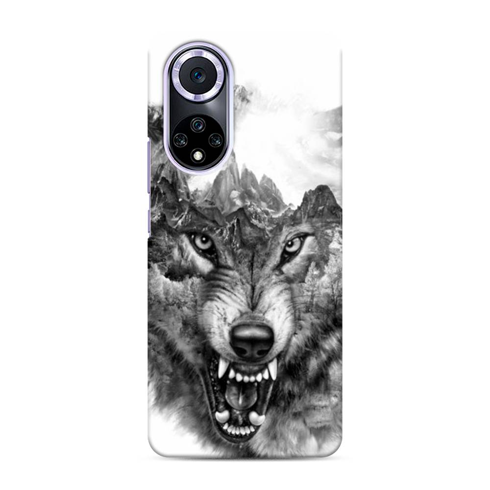 

Чехол Awog "Волк в горах" для Huawei Nova 9, 6106120-1
