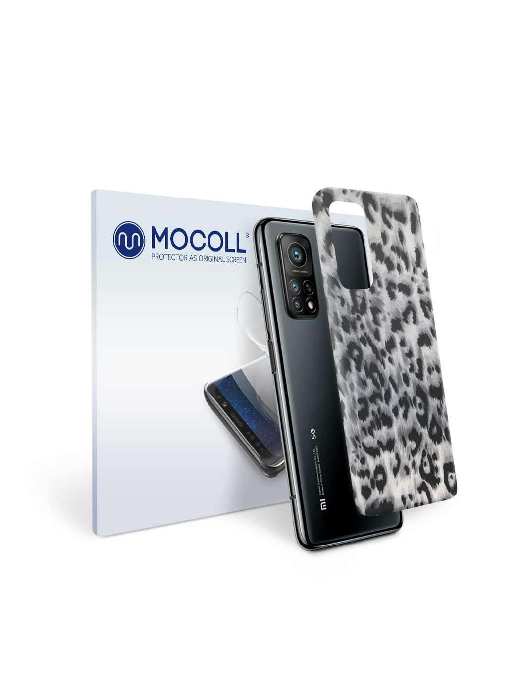 

Пленка защитная MOCOLL для задней панели Vivo iQOO 5 Снежный барс