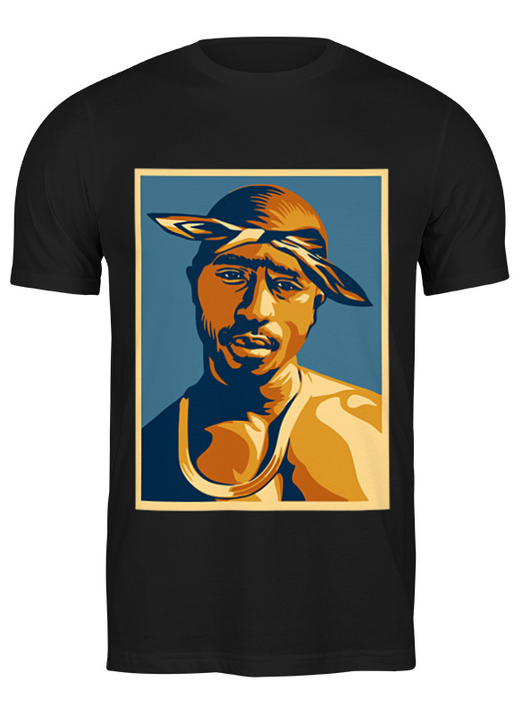 

Футболка мужская Printio Тупак шакур (2pac) черная L, Черный, Тупак шакур (2pac)