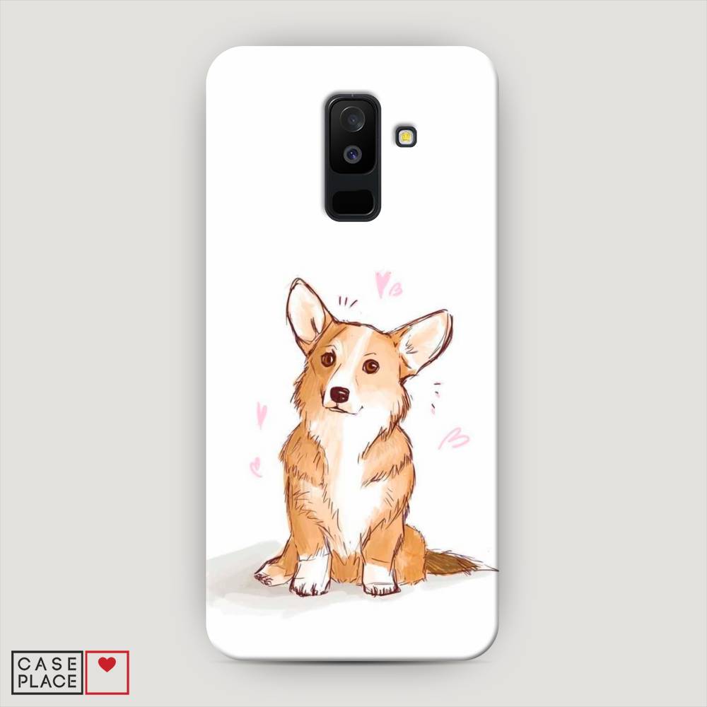 

Чехол Awog "Корги любовь" для Samsung Galaxy A6 +, 26020-1