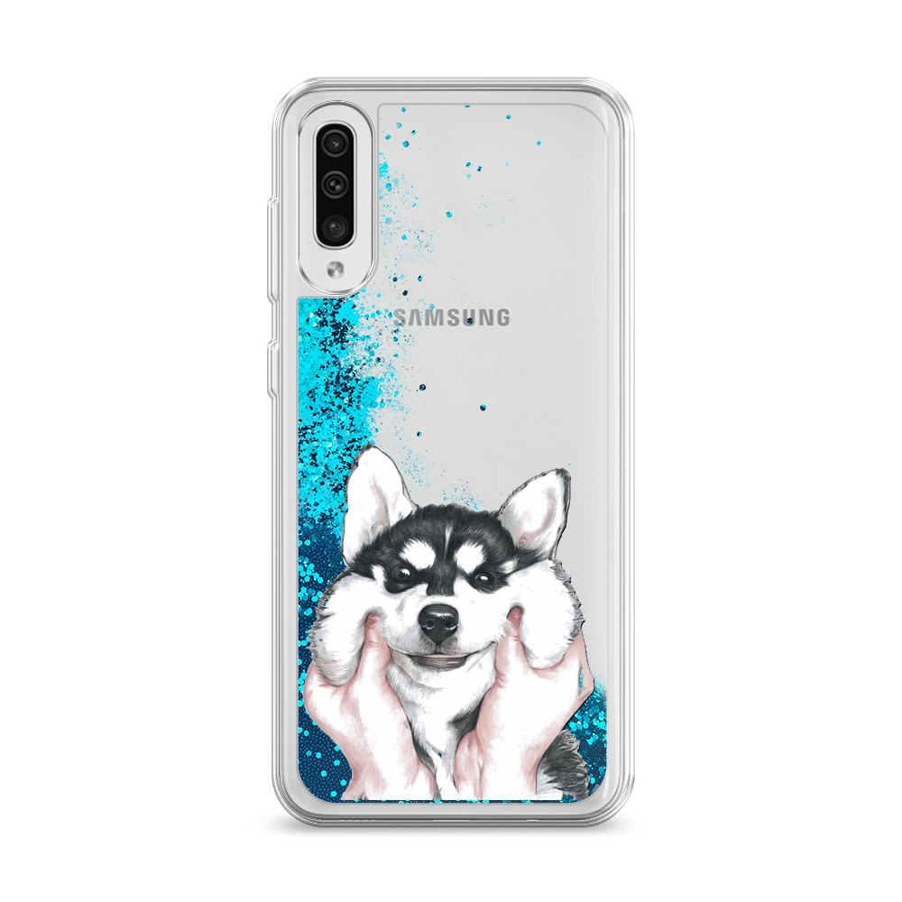 

Чехол Awog на Samsung Galaxy A50/A30S "Щечки хаски", Разноцветный, 27793-1