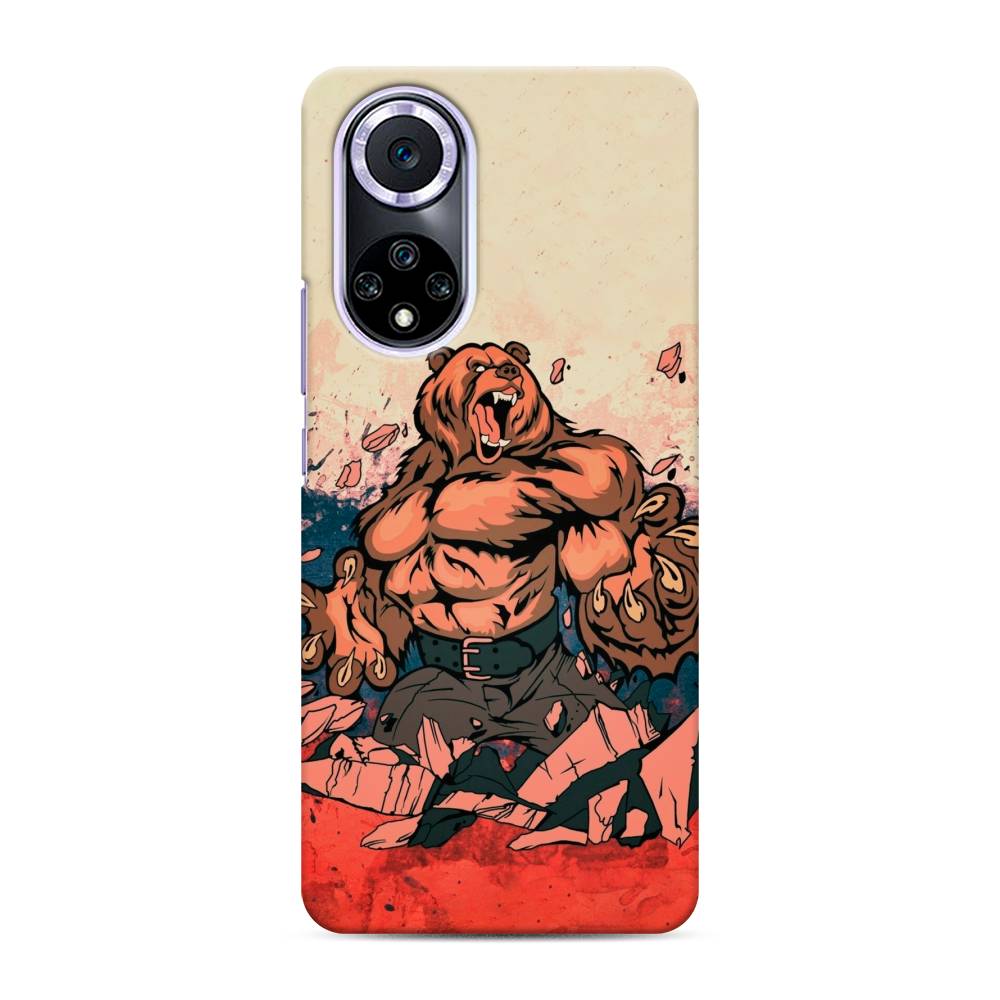 

Чехол Awog "Медведь с флагом РФ" для Huawei Nova 9, 6106120-1