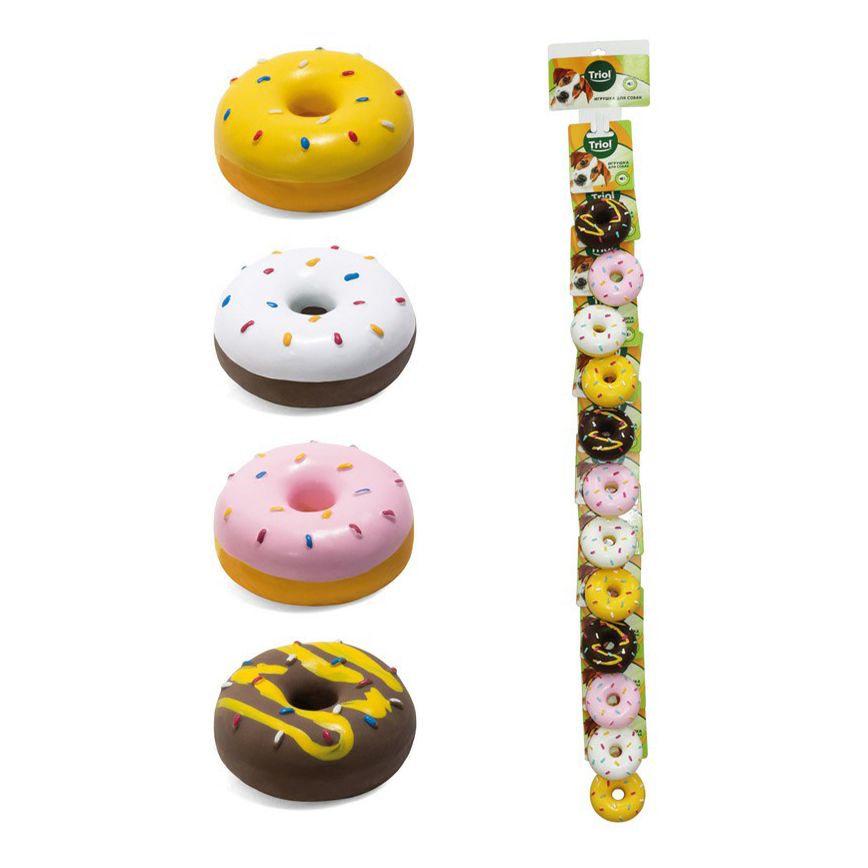 

Фигурка для собак Triol Пончики в ассортименте (цвет по наличию)