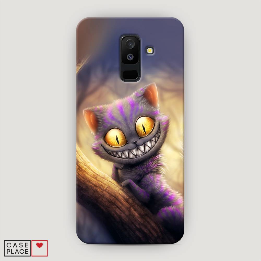 фото Чехол awog "cheshire cat" для samsung galaxy a6 +