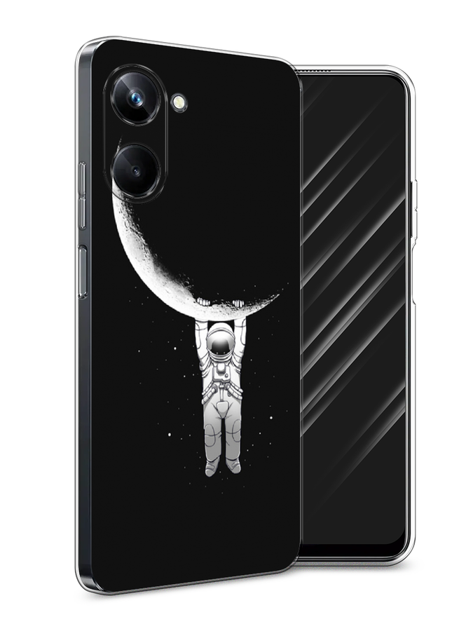 

Чехол Awog на Realme 10 Pro "Космонавт", Белый;черный, 2512550-4