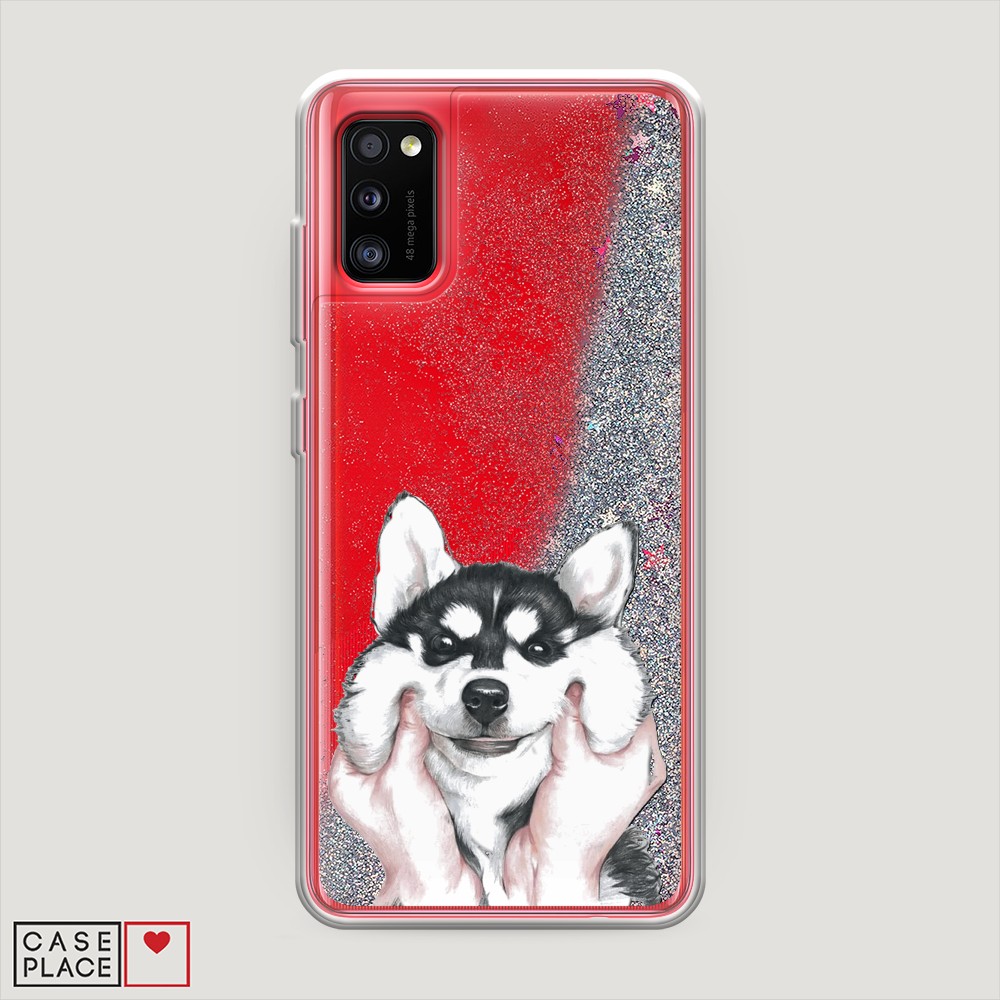 

Чехол Awog на Samsung Galaxy A41 / Самсунг A41 "Щечки хаски", Разноцветный, 2100491-1