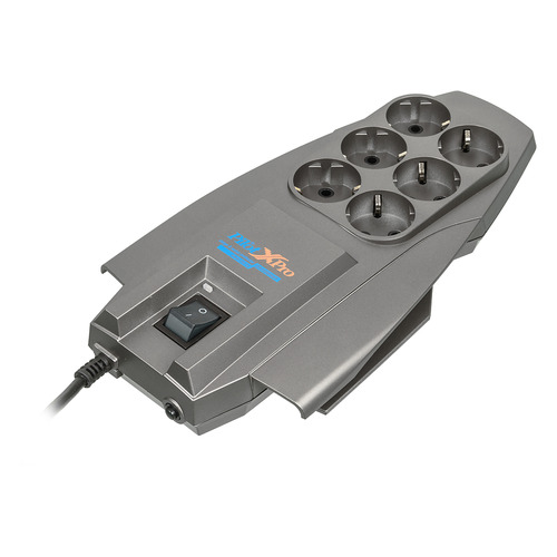 

Сетевой фильтр Pilot X-Pro, 5м, серый