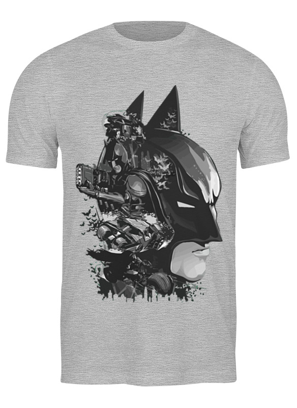 

Футболка мужская Printio Бэтмен (batman) серая L, Серый, Бэтмен (batman)