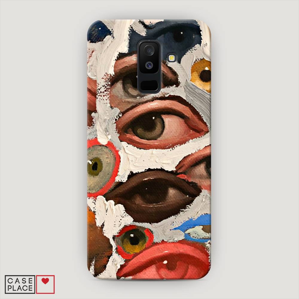 

Чехол Awog "Глаза масляная живопись" для Samsung Galaxy A6 +, 26020-5