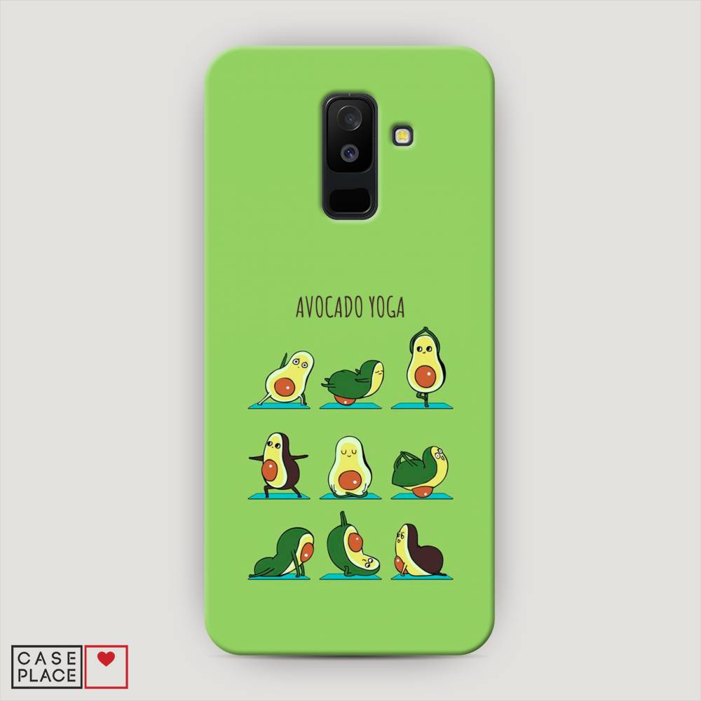 

Чехол Awog "Авокадо йога" для Samsung Galaxy A6 +, 26020-7