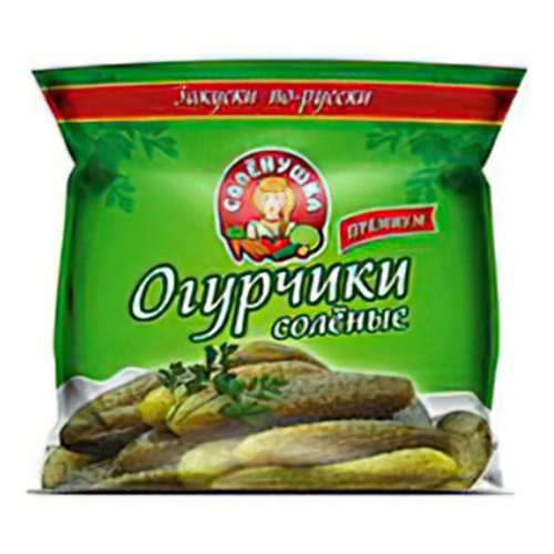 

Огурцы Соленушка соленые 550 г