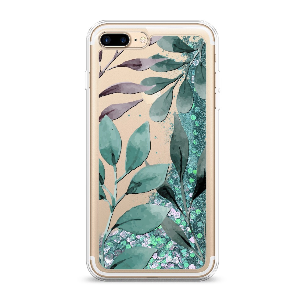 

Чехол Awog на Apple iPhone 8 Plus / Айфон 8 Plus "Листы цветов", 10995-1