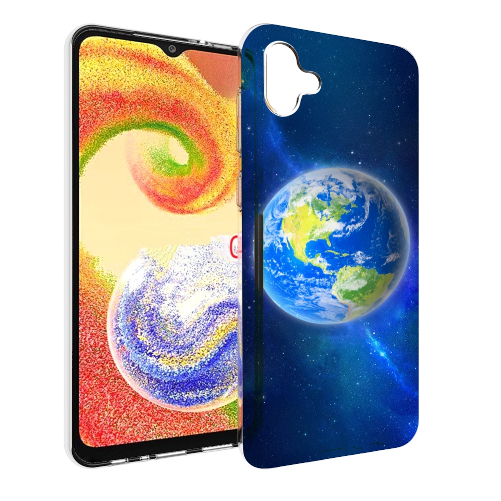 

Чехол MyPads Планета-Земля для Samsung Galaxy A04, Прозрачный, Tocco