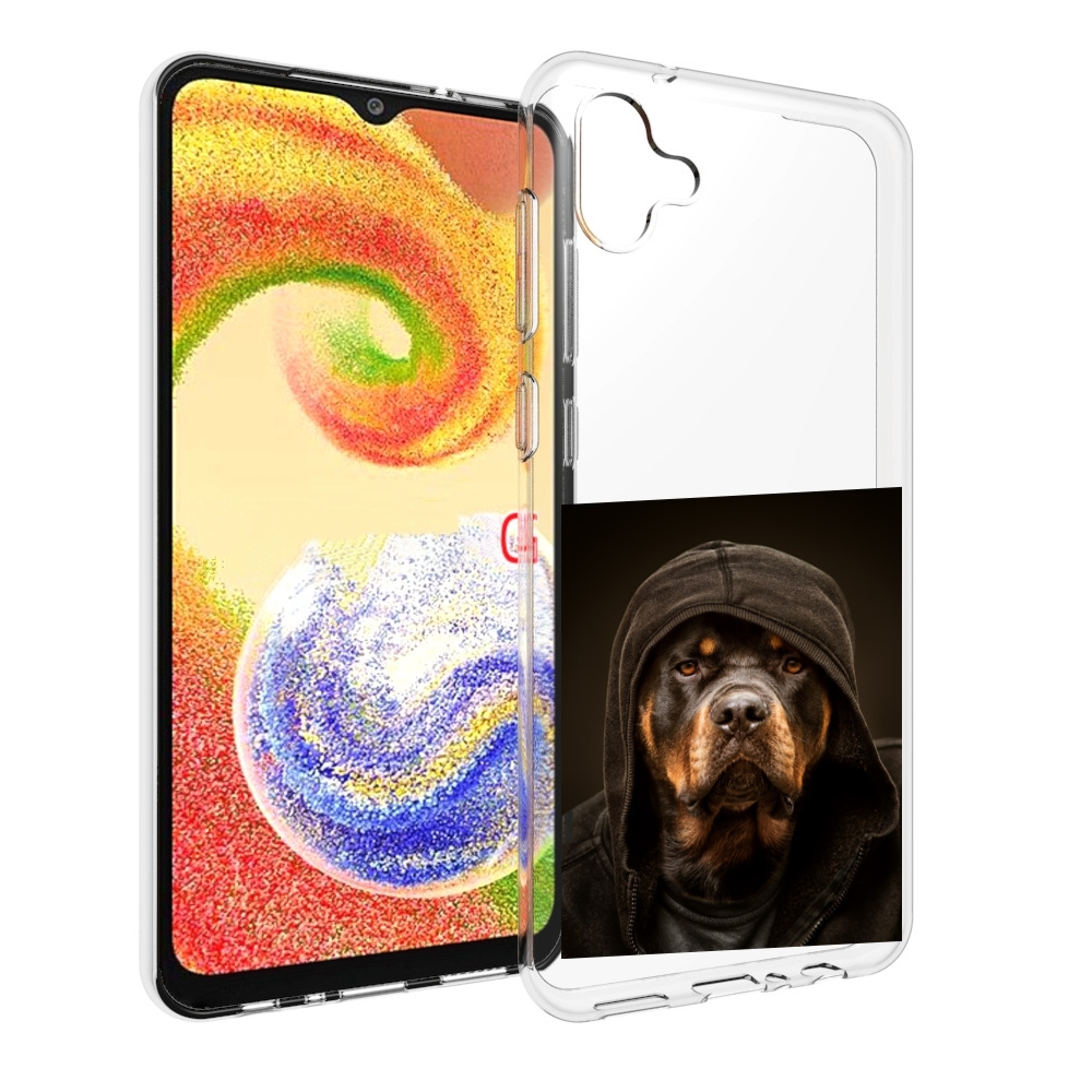 

Чехол MyPads Пес-барбос для Samsung Galaxy A04, Прозрачный, Tocco