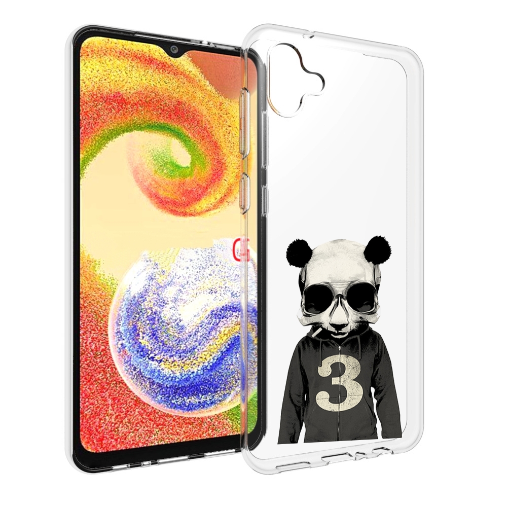 

Чехол MyPads Панда-в-костюме для Samsung Galaxy A04, Прозрачный, Tocco