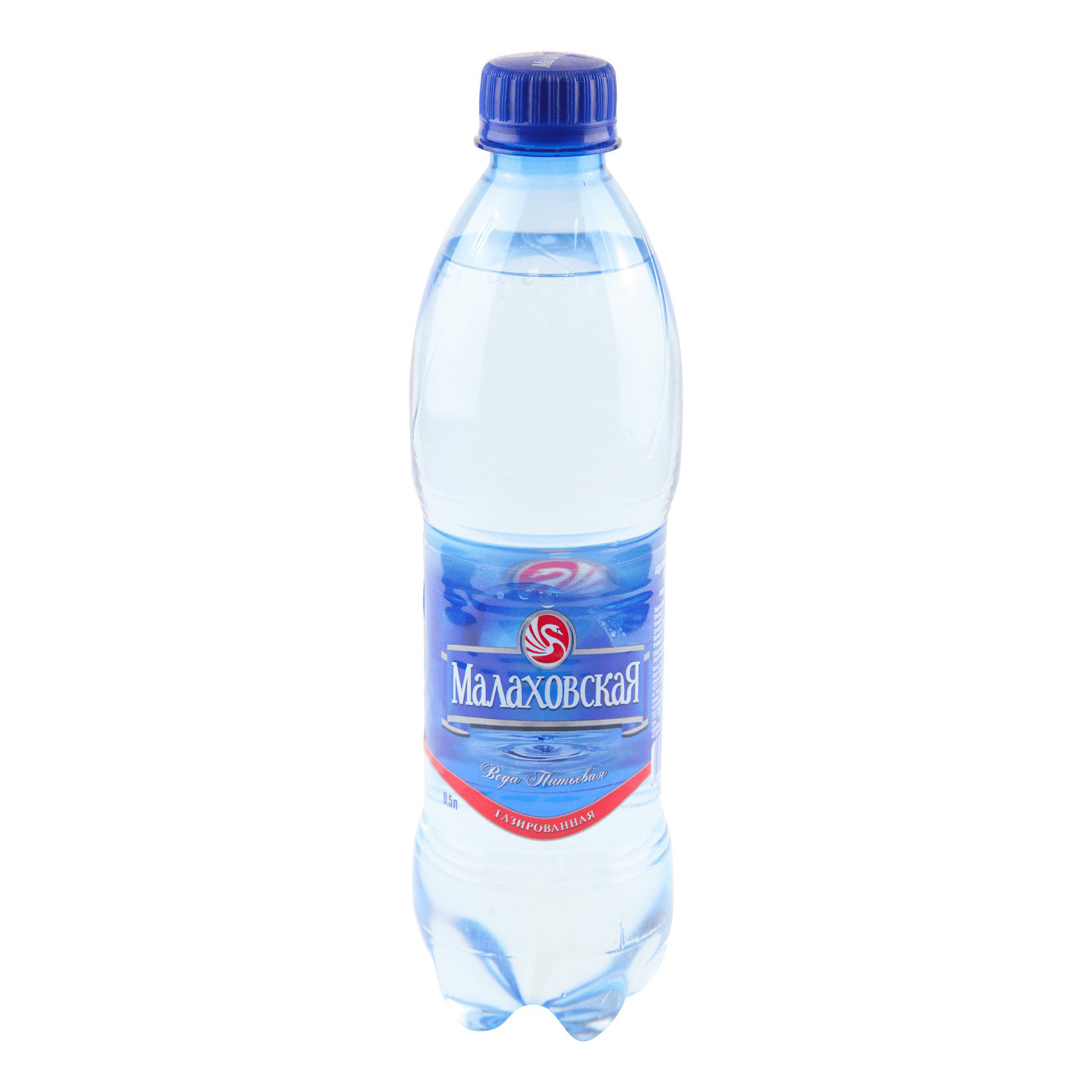 Вода минеральная Малаховская газированная 0,5 л