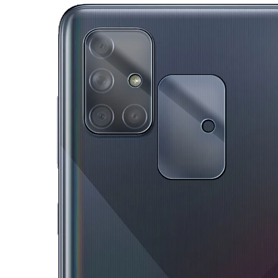 

Стекло защитное гибридное для камеры Samsung Galaxy A71 (2 шт.)