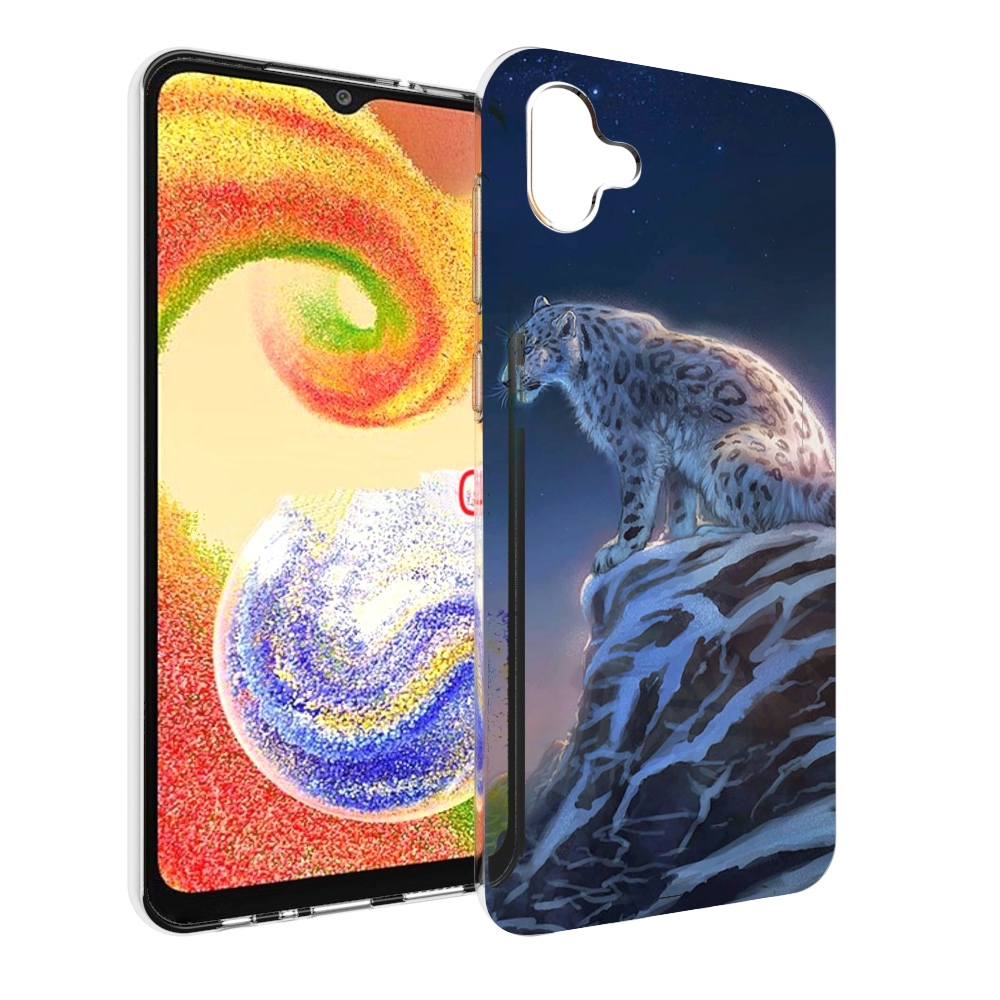 

Чехол MyPads Одинокий-Барс для Samsung Galaxy A04, Прозрачный, Tocco