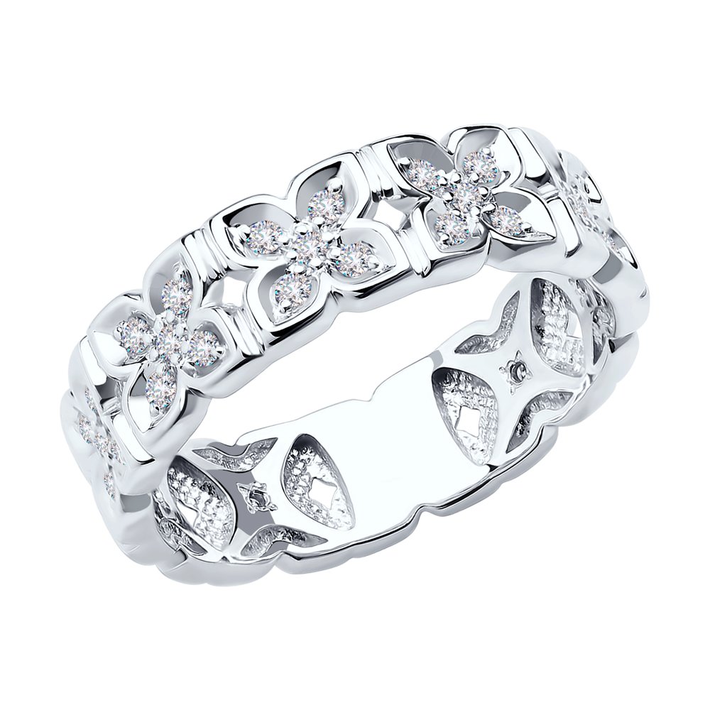 

Кольцо из золота р. 17 SOKOLOV Diamonds 1012117, бриллиант, 1012117