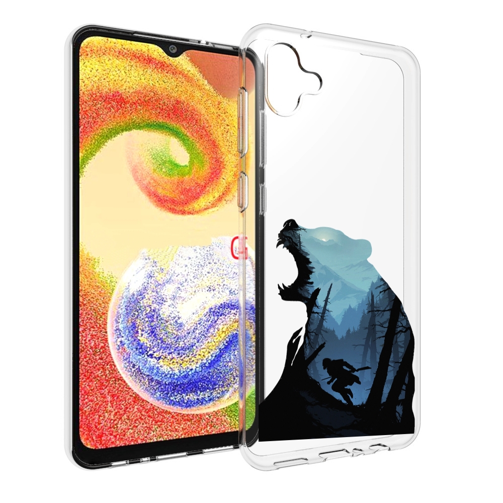 

Чехол MyPads Ночной-медведь для Samsung Galaxy A04, Прозрачный, Tocco