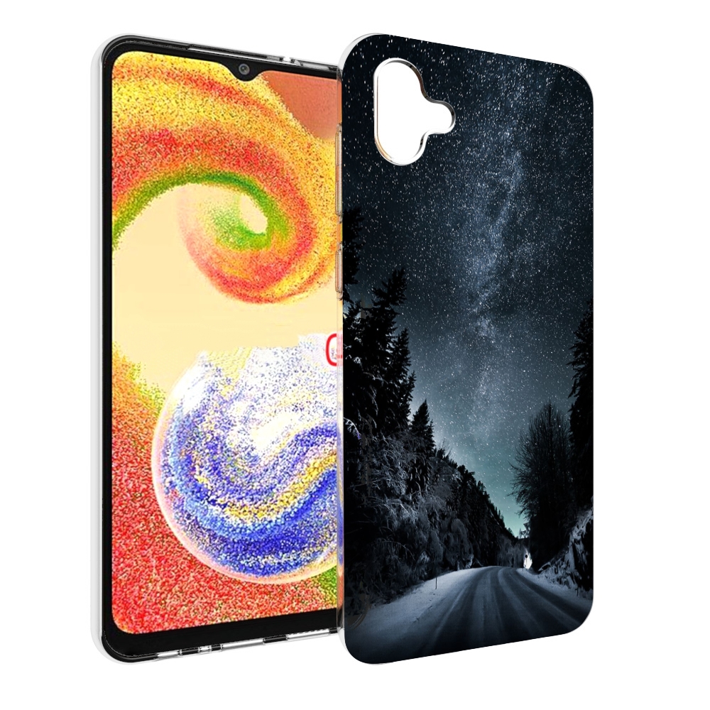 

Чехол MyPads Ночной-лес для Samsung Galaxy A04, Прозрачный, Tocco