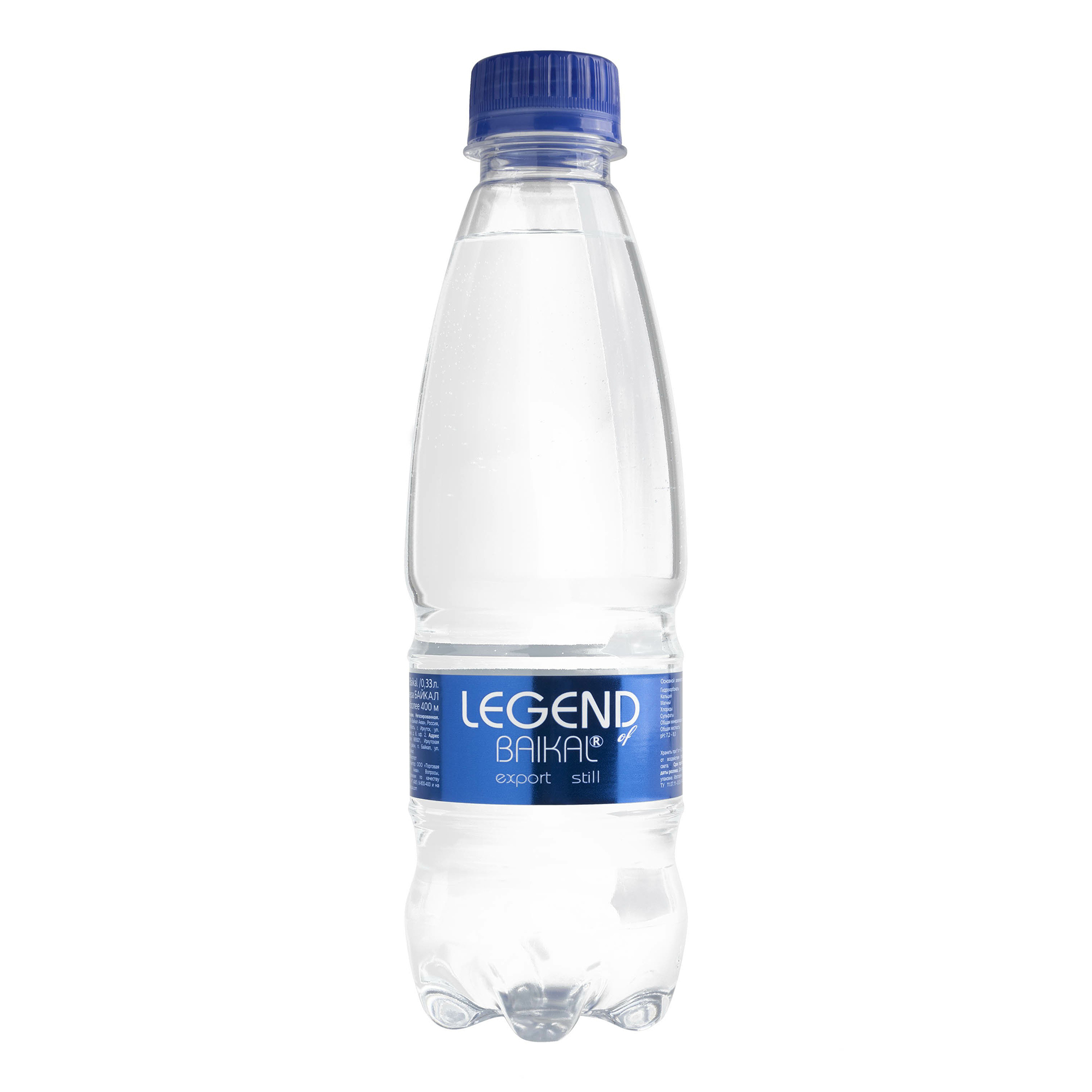Вода питьевая Legend of Baikal негазированная 0,5 л