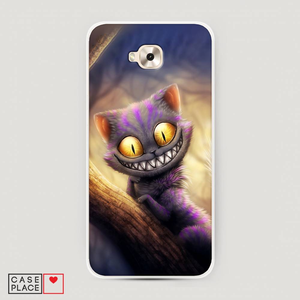 фото Чехол awog "cheshire cat" для asus zenfone 4 selfie zd553kl