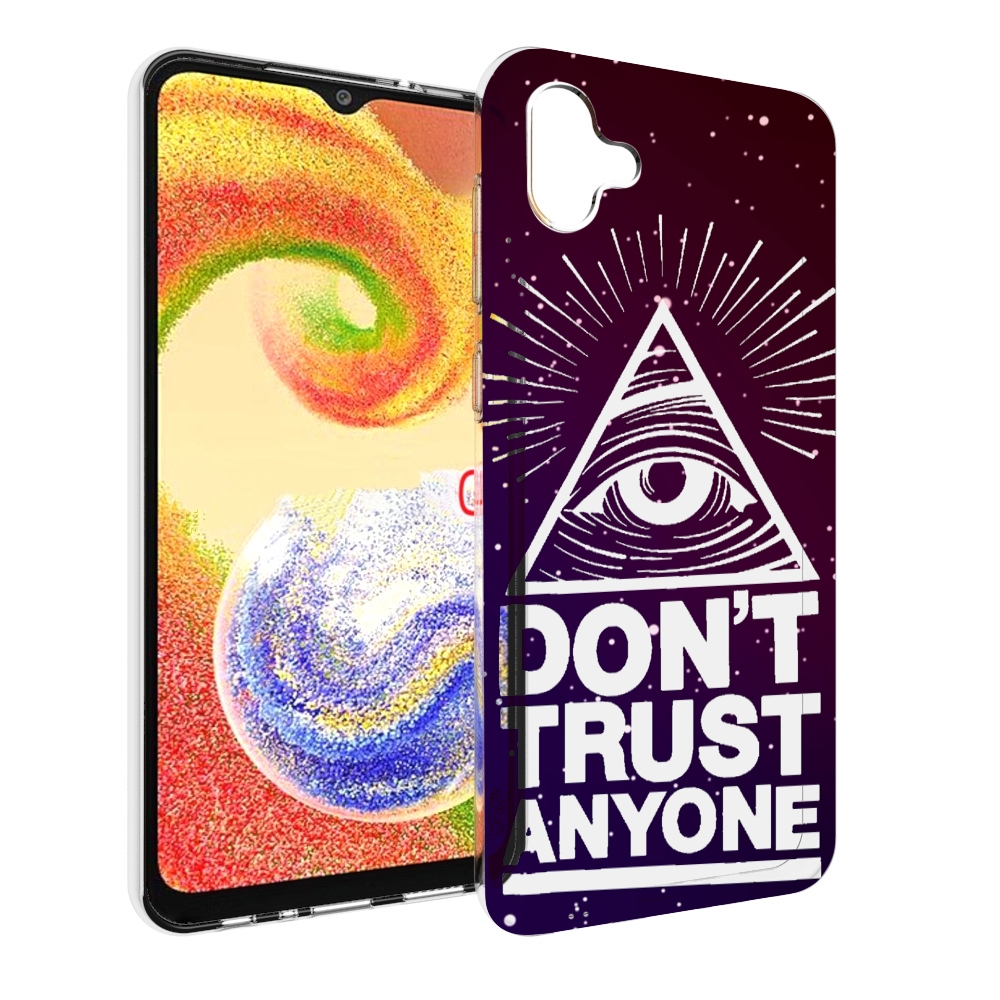 

Чехол MyPads Не-доверяй для Samsung Galaxy A04, Прозрачный, Tocco
