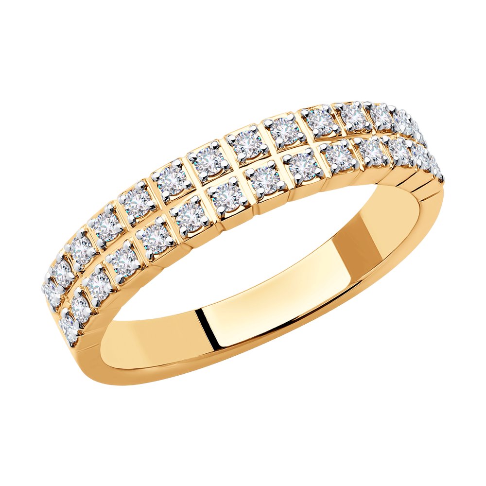 

Кольцо из золота р.  SOKOLOV Diamonds 1012078, бриллиант, 1012078