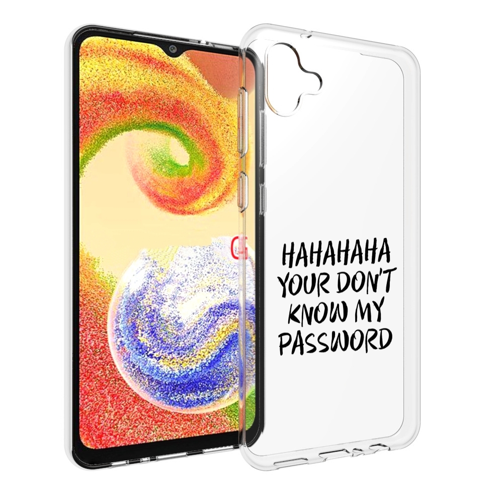 Чехол MyPads Мой-пароль для Samsung Galaxy A04
