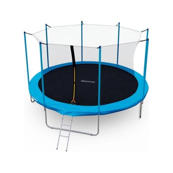 

Батут DFC KONDITION 15FT с сеткой и лестницей, Голубой, GB10201-15FT-INNER NET