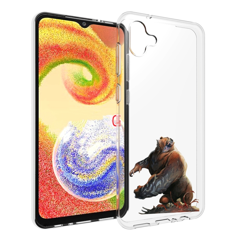 

Чехол MyPads Медведь-жестокий для Samsung Galaxy A04, Прозрачный, Tocco