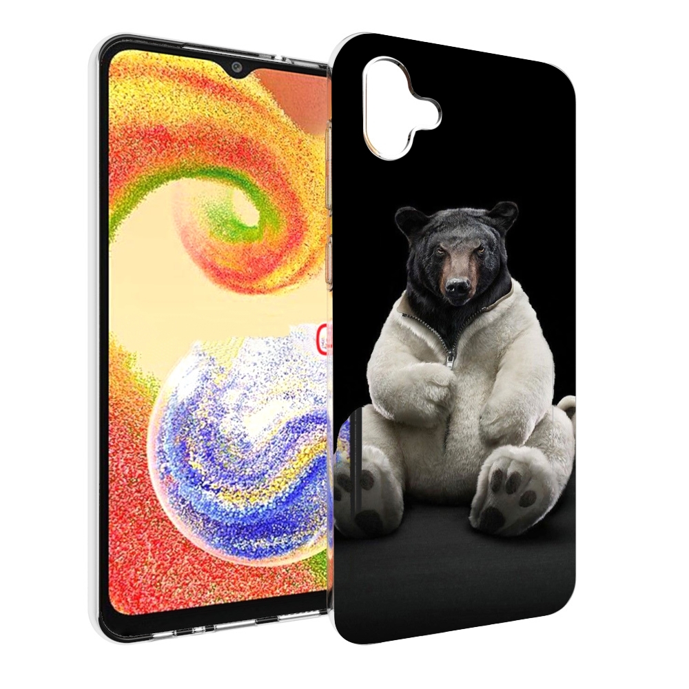 

Чехол MyPads Медведь-бурый-белый для Samsung Galaxy A04, Прозрачный, Tocco