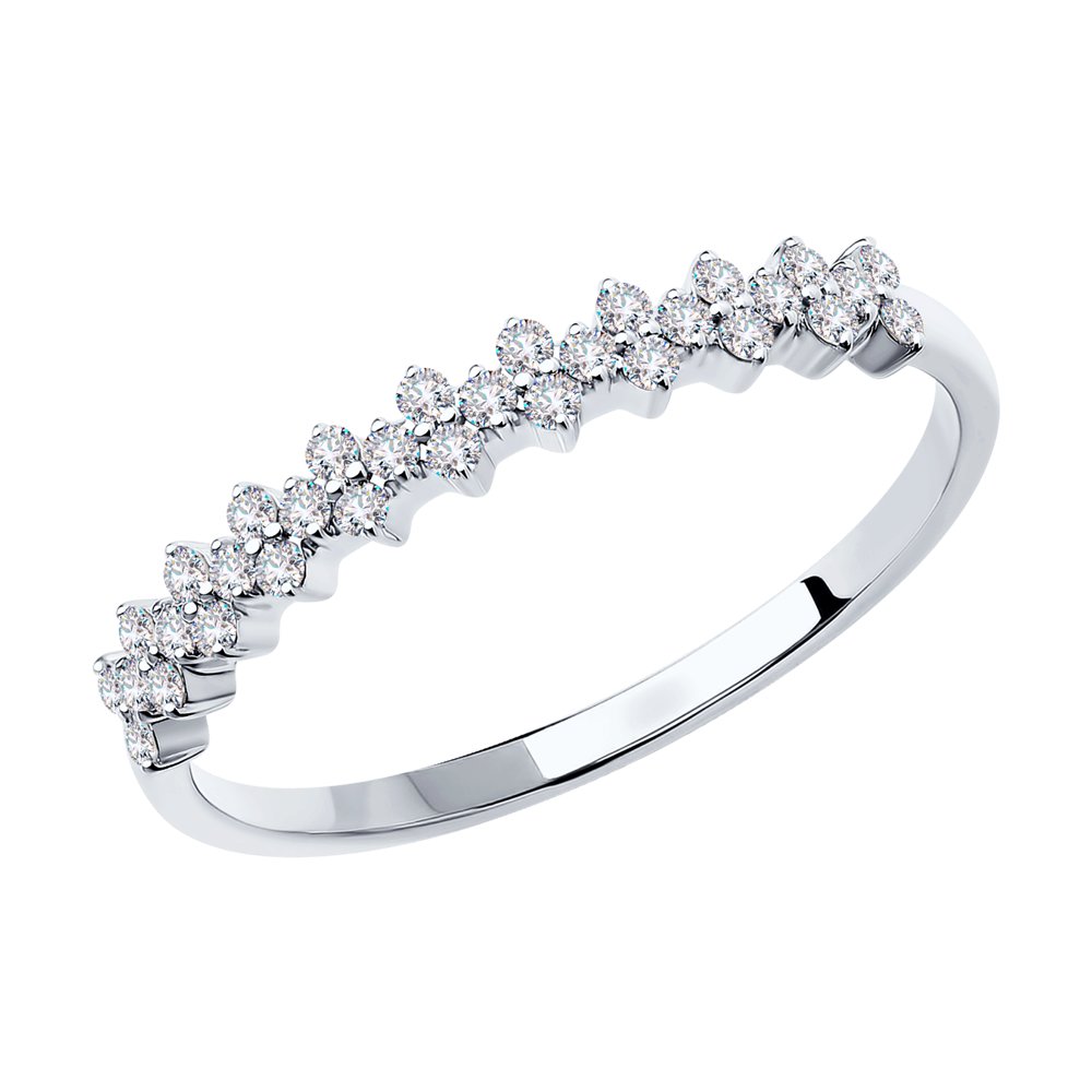 

Кольцо из золота р. 19,5 SOKOLOV Diamonds 1012074-3, бриллиант, 1012074-3