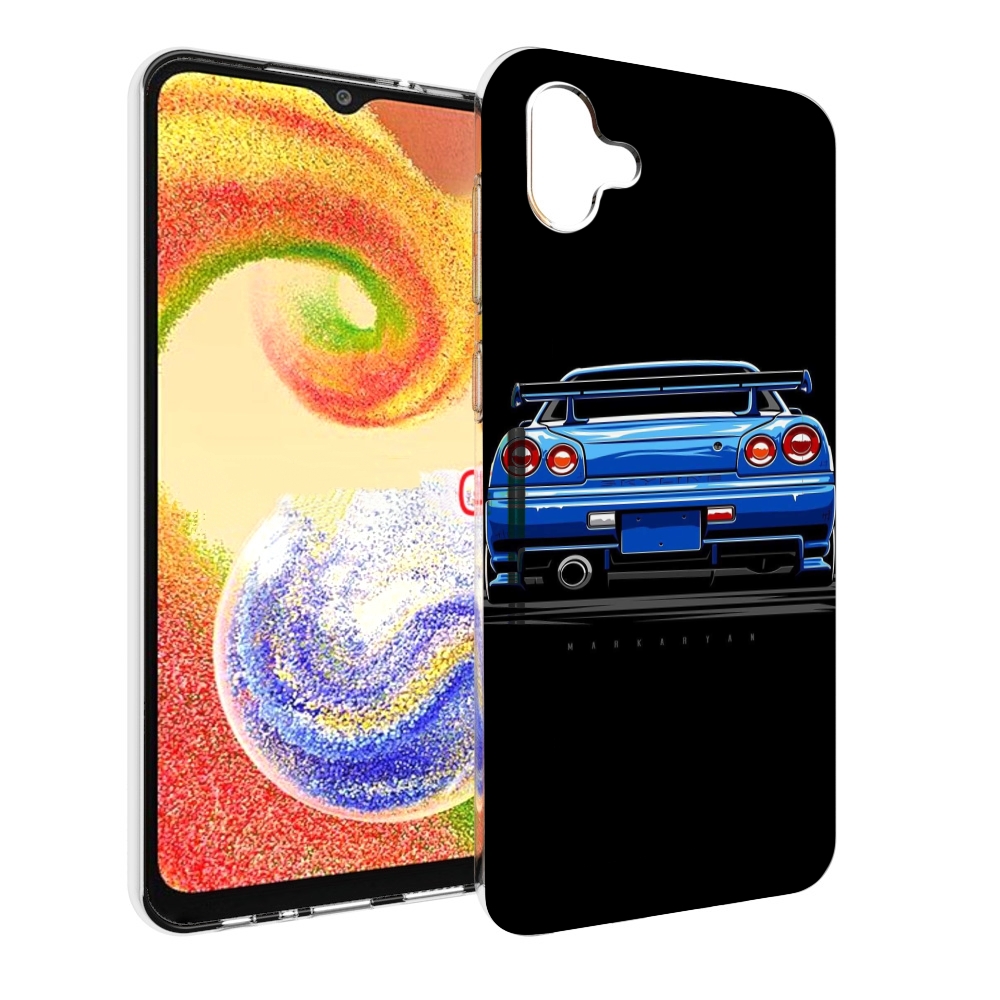 

Чехол MyPads Машина-синяя мужской для Samsung Galaxy A04, Прозрачный, Tocco
