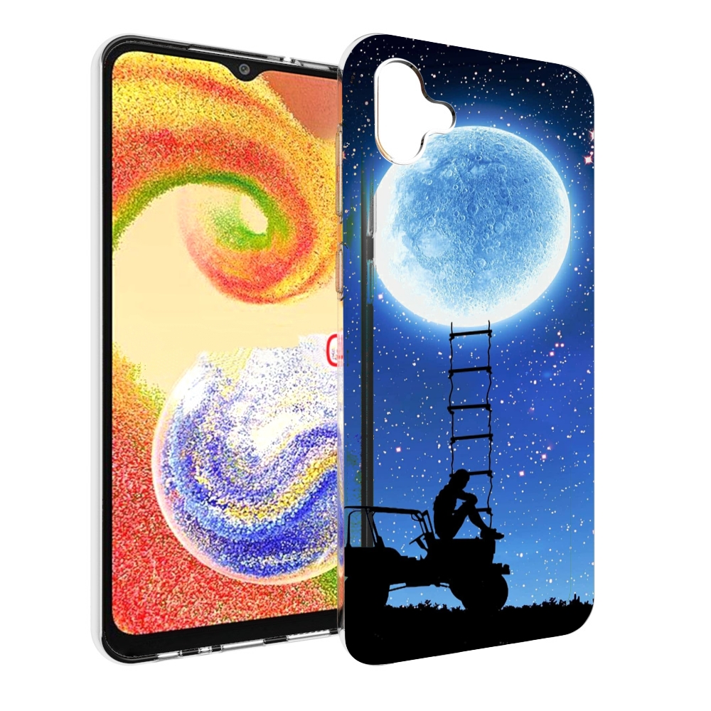 

Чехол MyPads Машина-на-лун для Samsung Galaxy A04, Прозрачный, Tocco