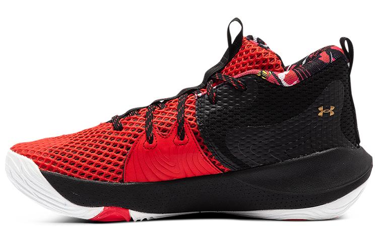 

Кроссовки унисекс Under Armour Embiid 1 Embiid 1 CNY красные 42 EU, Красный, Embiid 1 Embiid 1 CNY