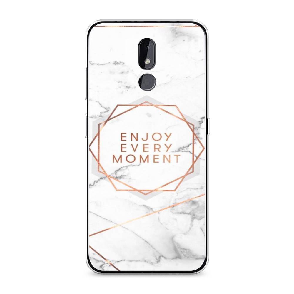 

Чехол Awog "Enjoy every moment мрамор" для Nokia 3.2, 122650-7