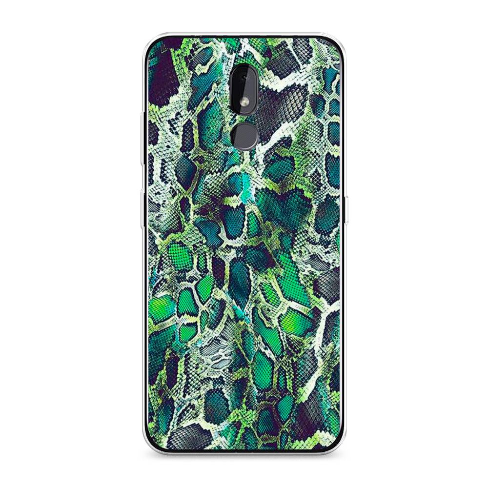 

Чехол Awog "Зеленая кожа змеи" для Nokia 3.2, 122650-3