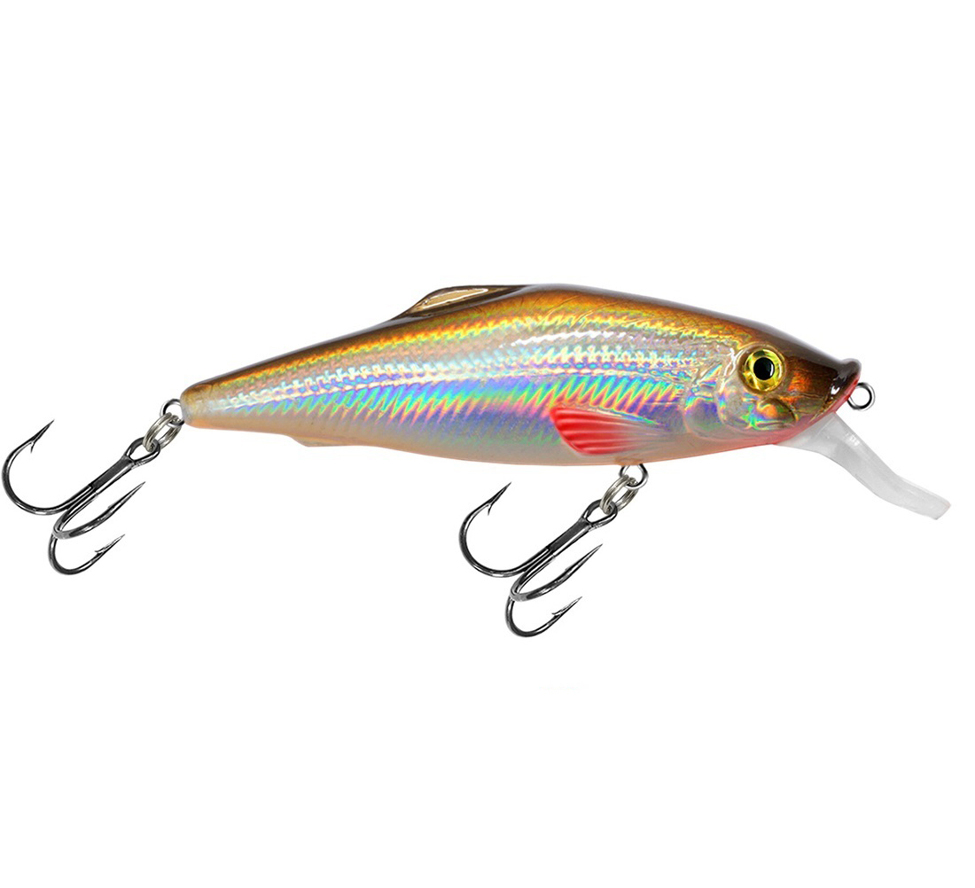 

Воблер AQUA BURNASH 084mm, цвет 018 (карась), 2 штуки, Золотистый;серебристый;коричневый, Burnash