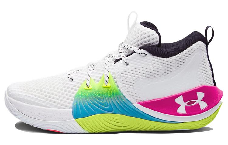 

Кроссовки унисекс Under Armour Embiid 1 белые 44.5 EU, Белый, Embiid 1