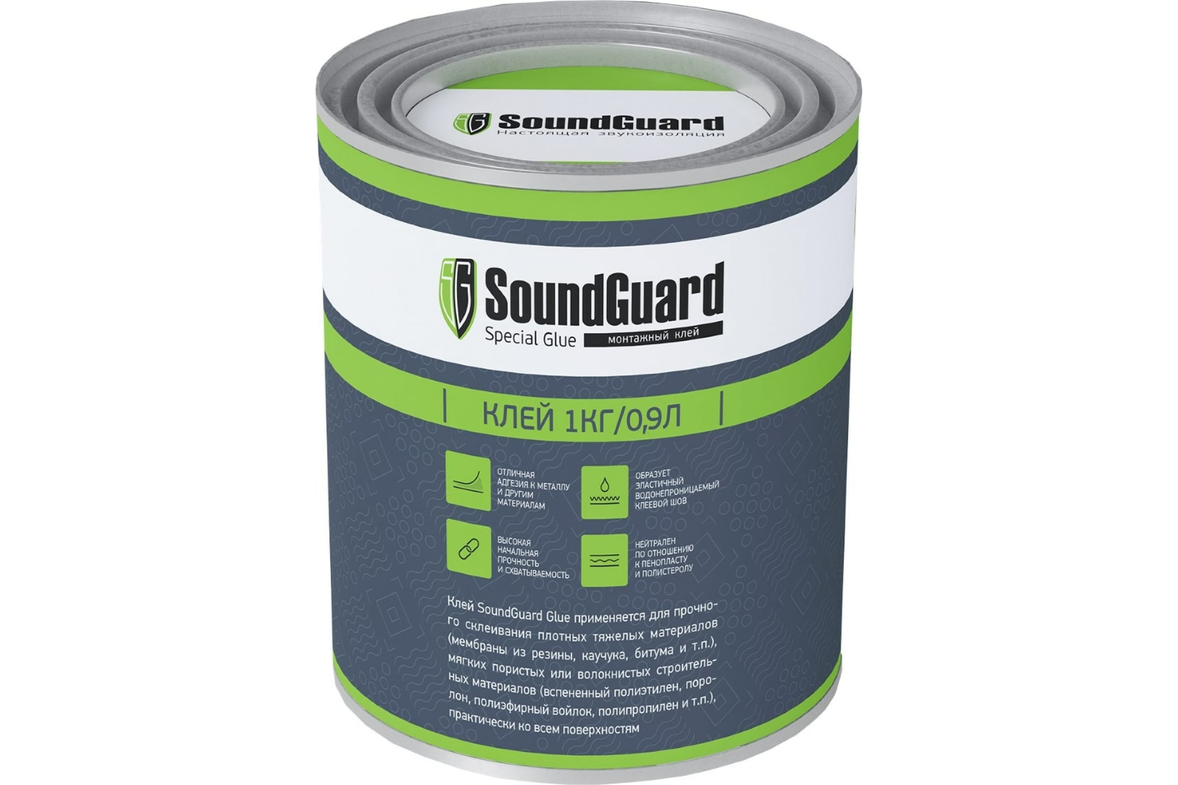 Клей Soundguard контактный 1 кг 551245