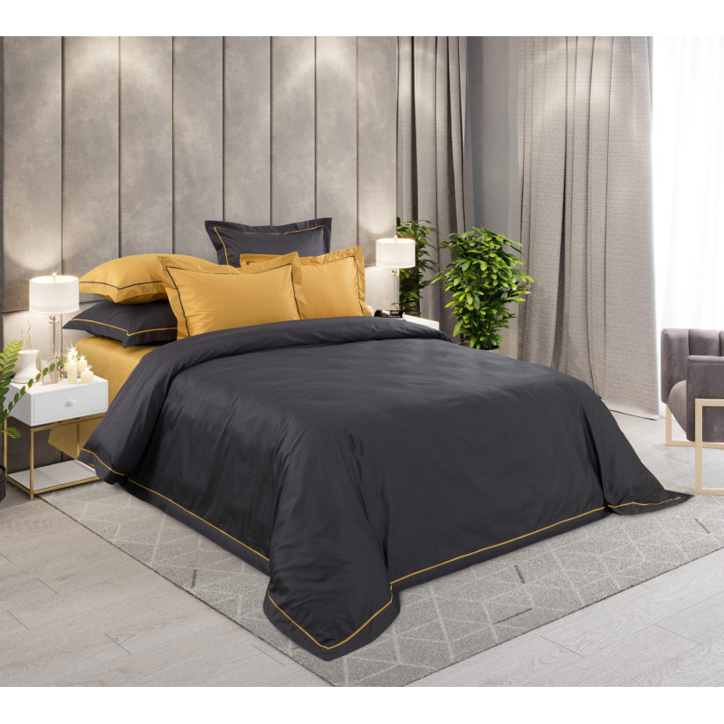 Комплект постельного белья из сатина двуспальный Текс-Дизайн Восторг