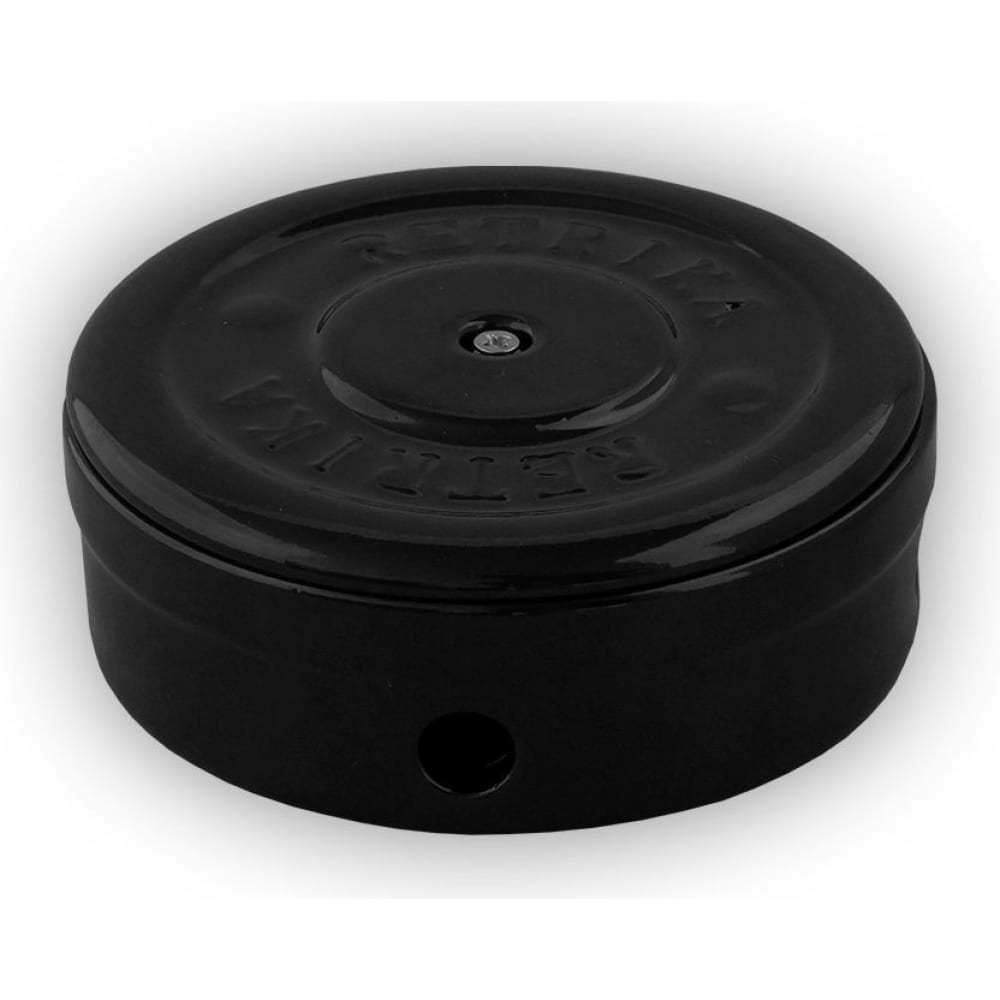 

Распаечная коробка Retrika, ретро цельнокерамическая, черный, D-95 RR-09028