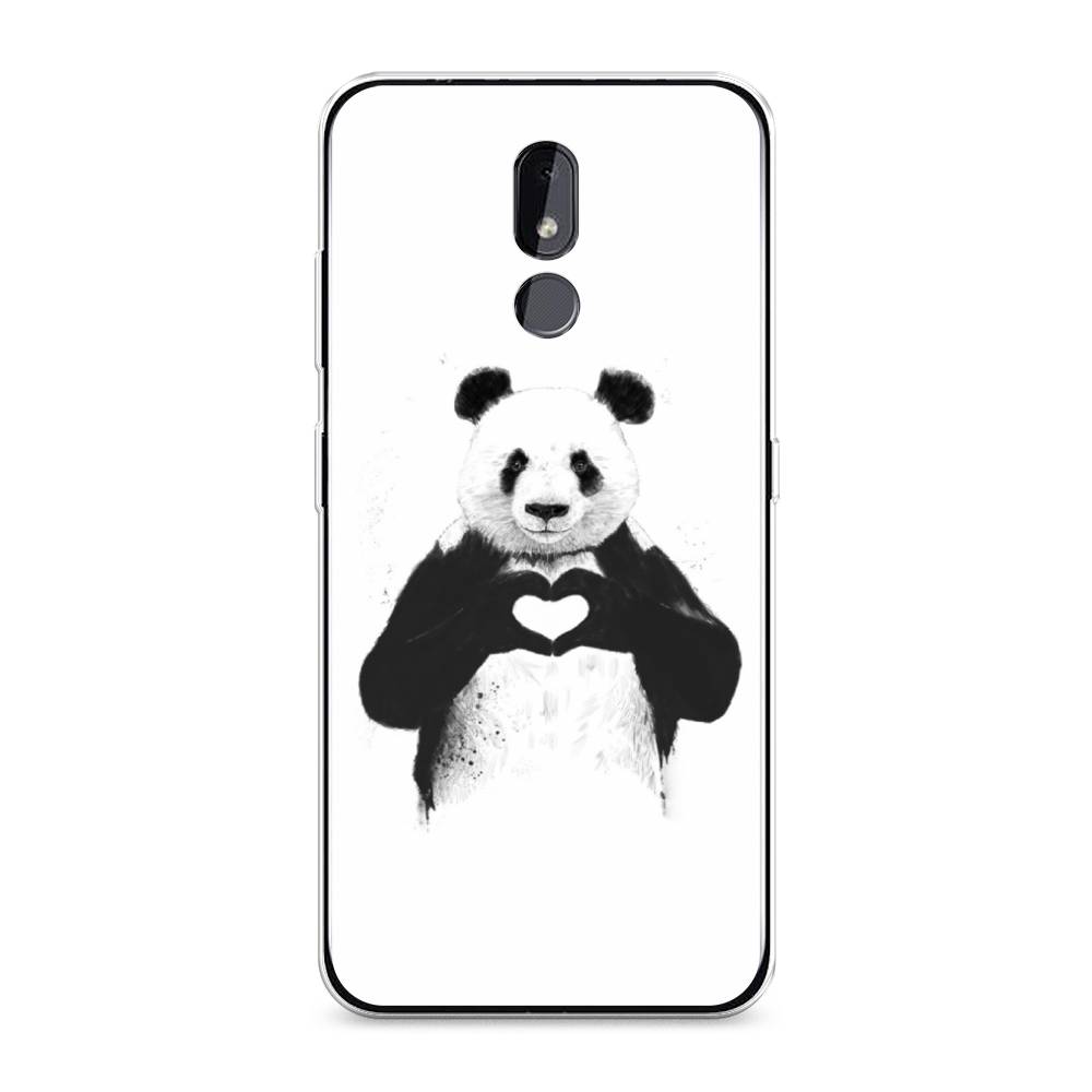 

Чехол Awog "Панда love" для Nokia 3.2, 122650-10