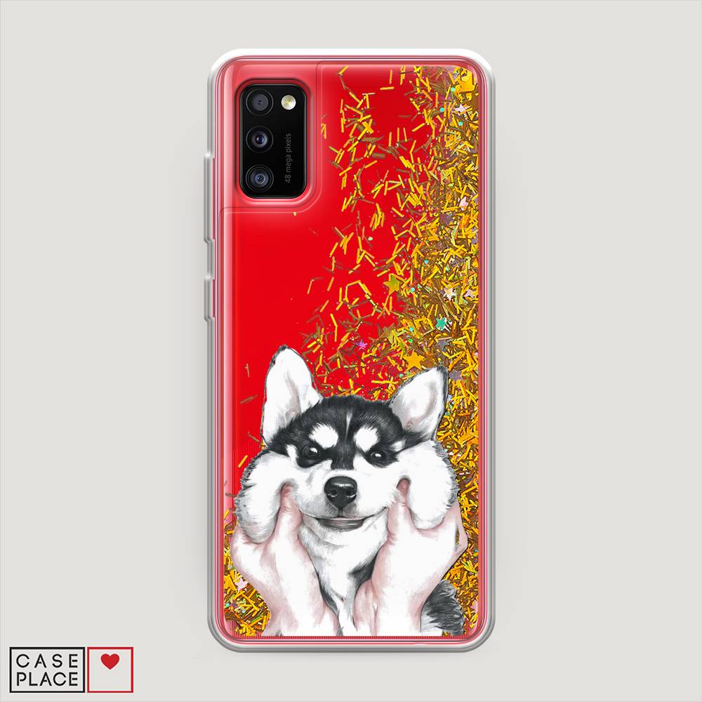 

Чехол Awog на Samsung Galaxy A41 / Самсунг A41 "Щечки хаски", Разноцветный, 2100490-1